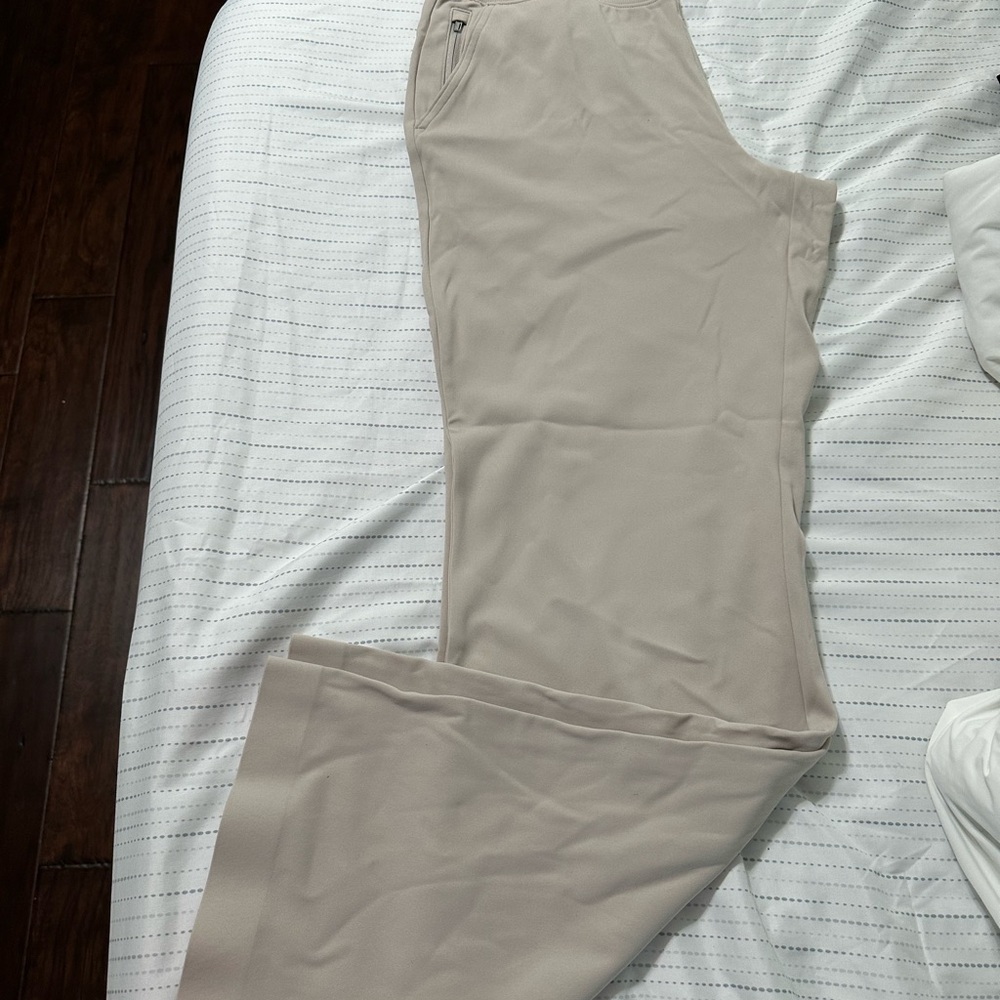 Athleta Wide-Leg Jumpsuit in Light Taupe - Picture 2 of 6